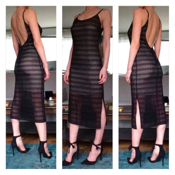 Alice + Olivia Dresses & Skirts - Alice + Olivia Illusion Open Back Dress